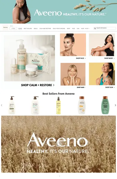 Brand Store for Amazon.com  Aveeno