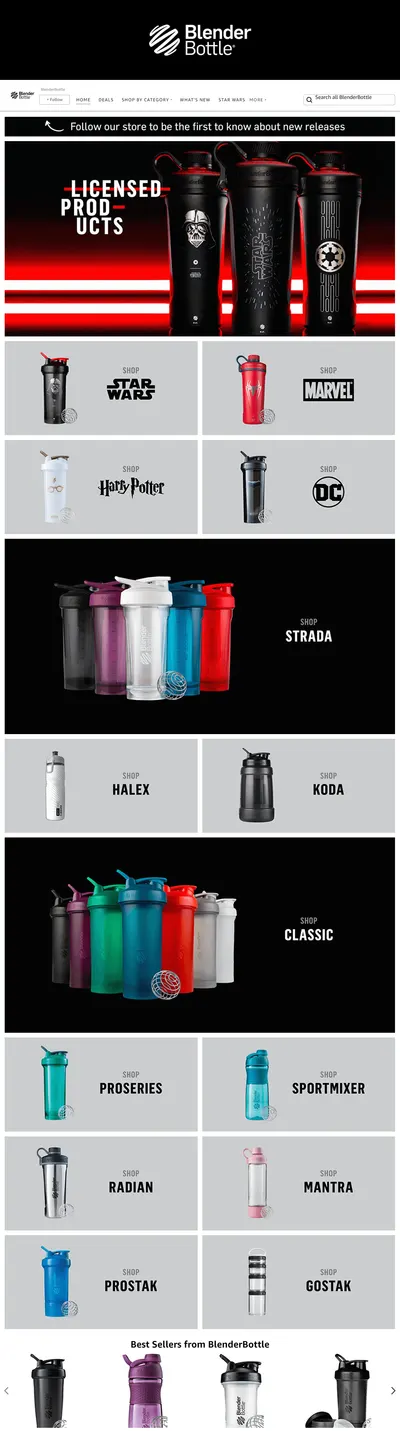 Brand Store for Amazon.com  BlenderBottle