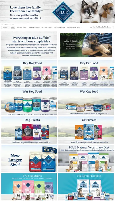 Brand Store for Amazon.com  Blue Buffalo Company