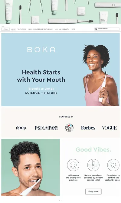 Brand Store for Amazon.com  Boka