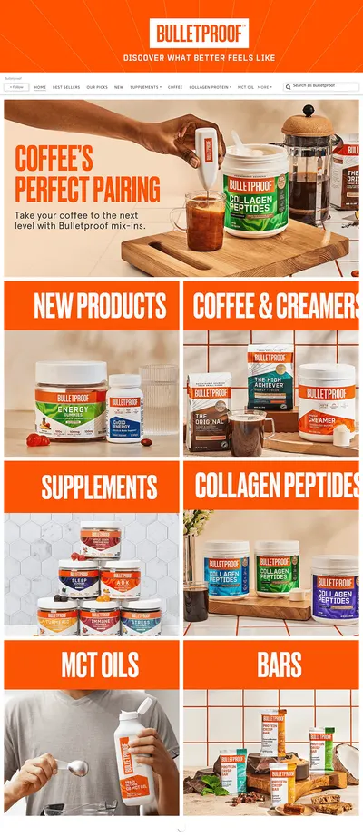Brand Store for Amazon.com  Bulletproof