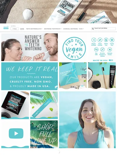 Brand Store for Amazon.com  Cali White
