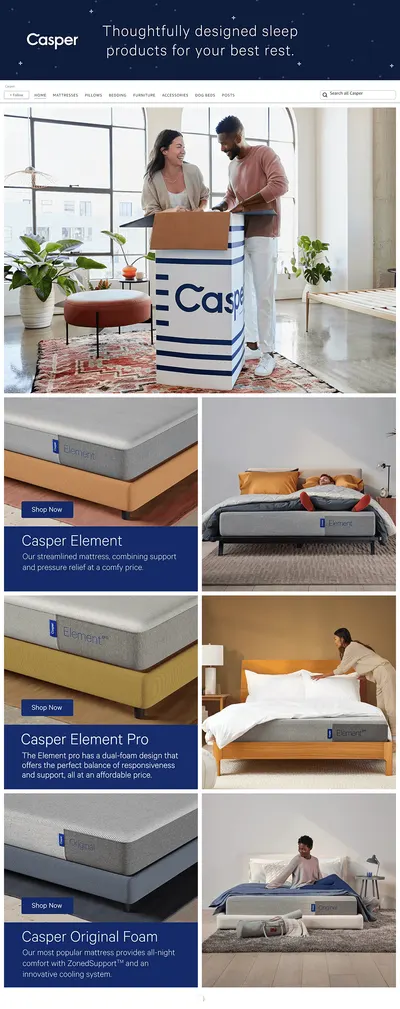 Brand Store for Amazon.com  Casper