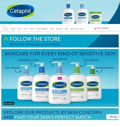Brand Store for Amazon.com  Cetaphil