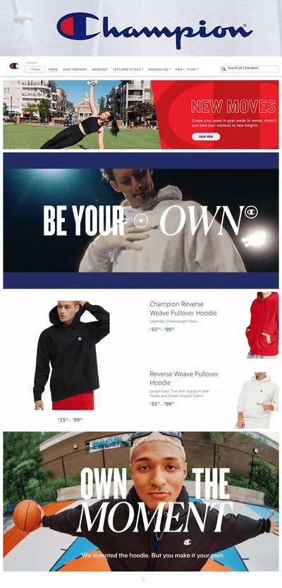 Brand Store for Amazon.com  Champion