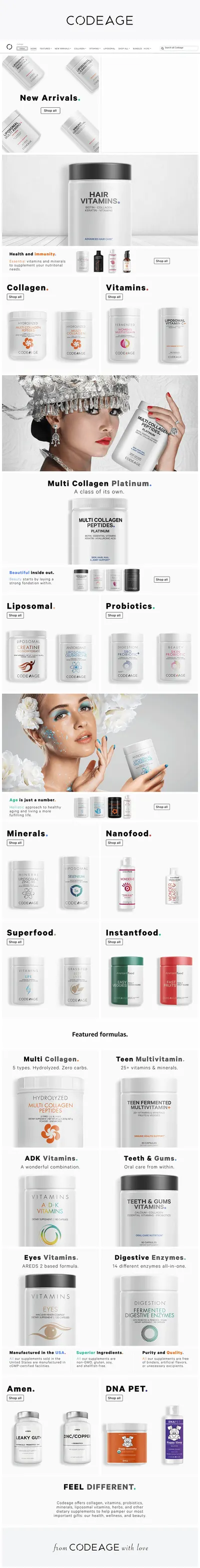 Brand Store for Amazon.com  Codeage