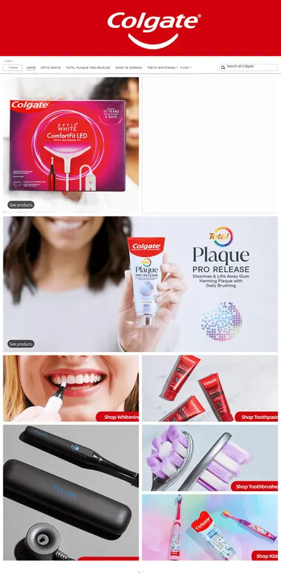 Brand Store for Amazon.com  Colgate