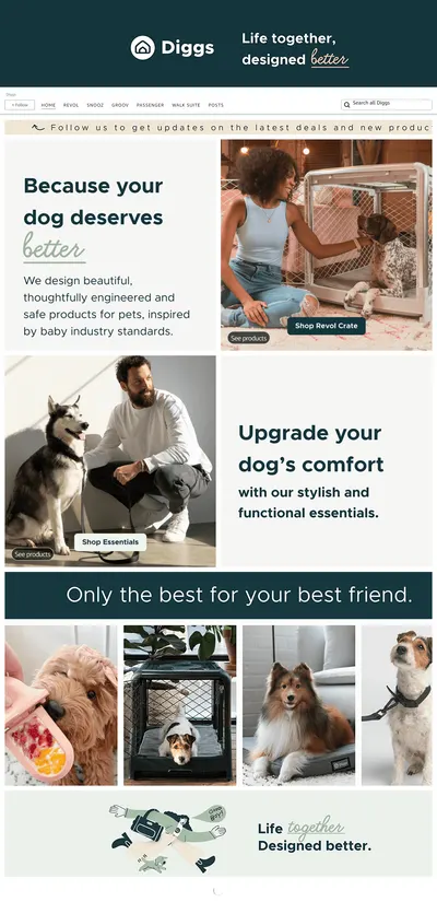 Brand Store for Amazon.com  Diggs