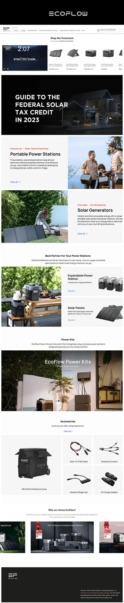 Brand Store for Amazon.com  EF ECOFLOW