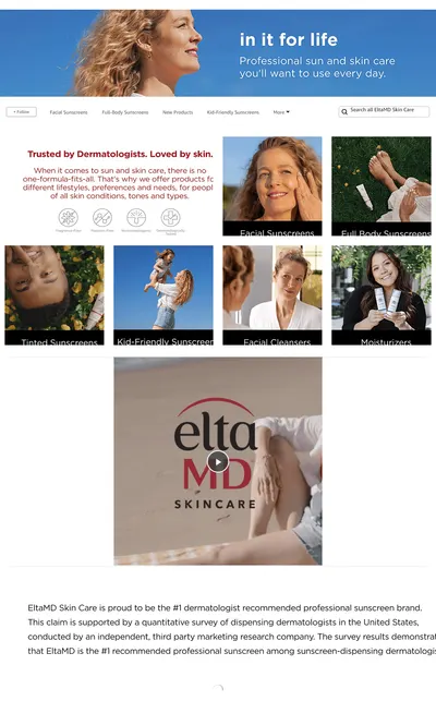 Brand Store for Amazon.com  EltaMD Skin Care