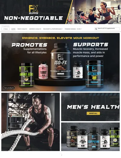Brand Store for Amazon.com  FX Supplements
