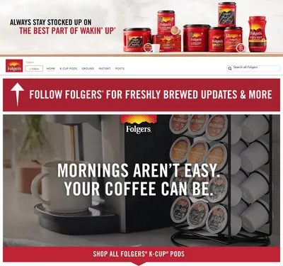 Brand Store for Amazon.com  Folgers
