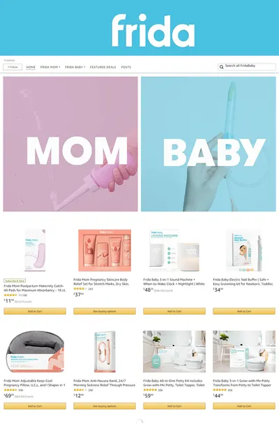 Brand Store for Amazon.com  FridaBaby