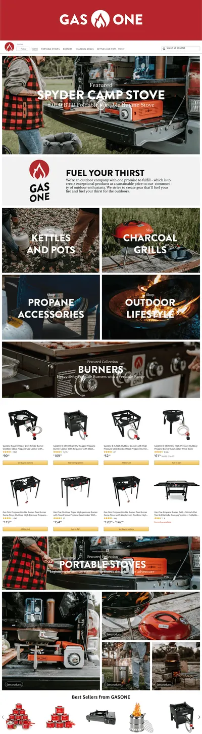 Brand Store for Amazon.com  GASONE
