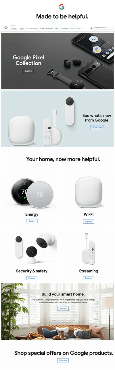 Brand Store for Amazon.com  Google LLC