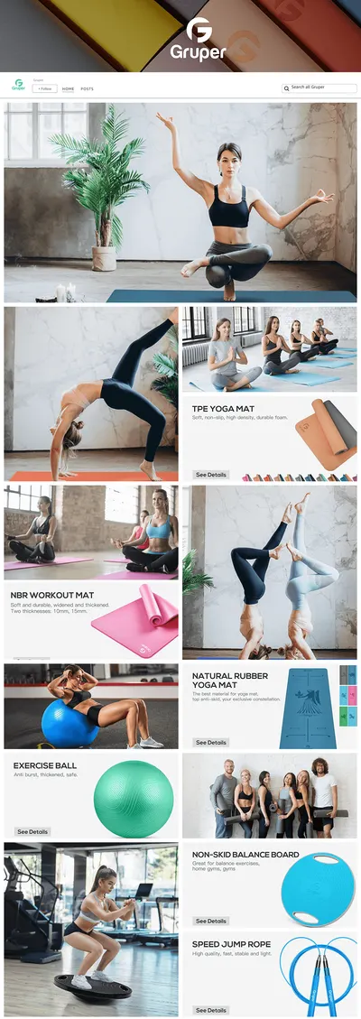 Brand Store for Amazon.com  Gruper