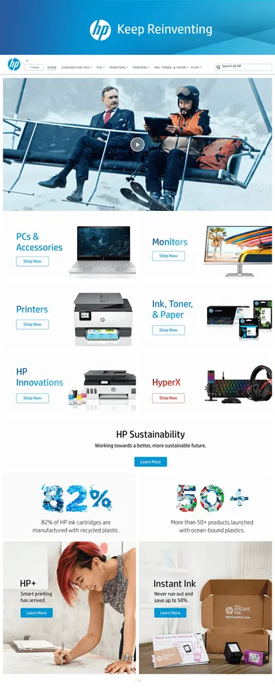 Brand Store for Amazon.com  HP
