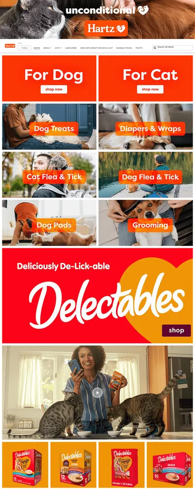 Brand Store for Amazon.com  Hartz