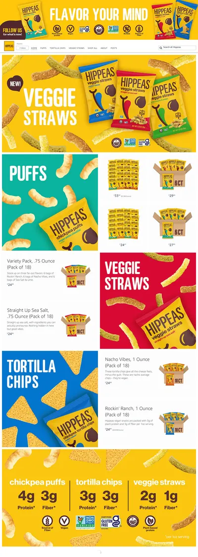 Brand Store for Amazon.com  Hippeas