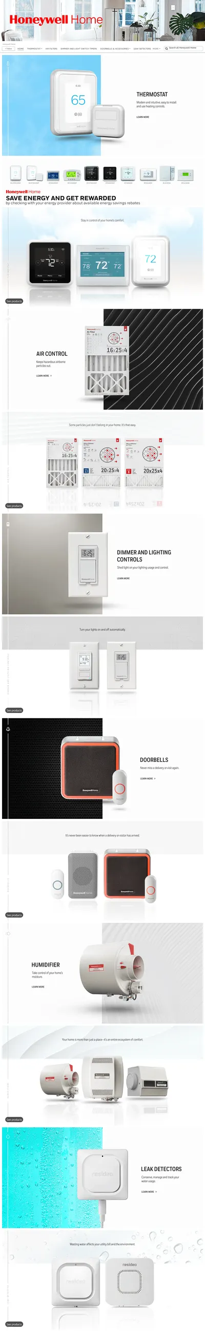 Brand Store for Amazon.com  Honeywell Home