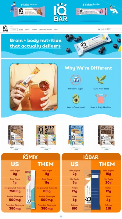Brand Store for Amazon.com  IQBAR