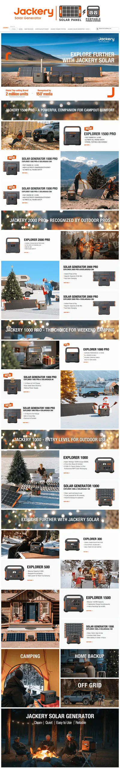 Brand Store for Amazon.com  Jackery Inc