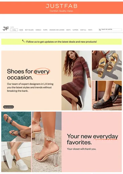 Brand Store for Amazon.com  JustFab