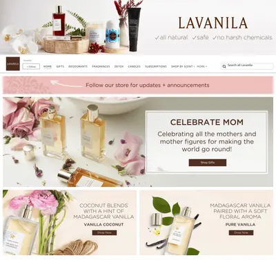 Brand Store for Amazon.com  Lavanila