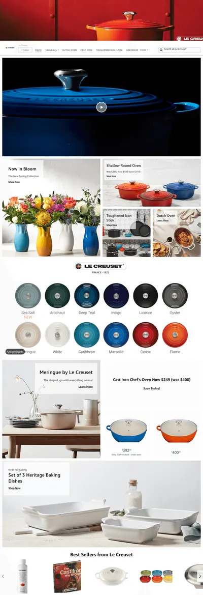 Brand Store for Amazon.com  Le Creuset