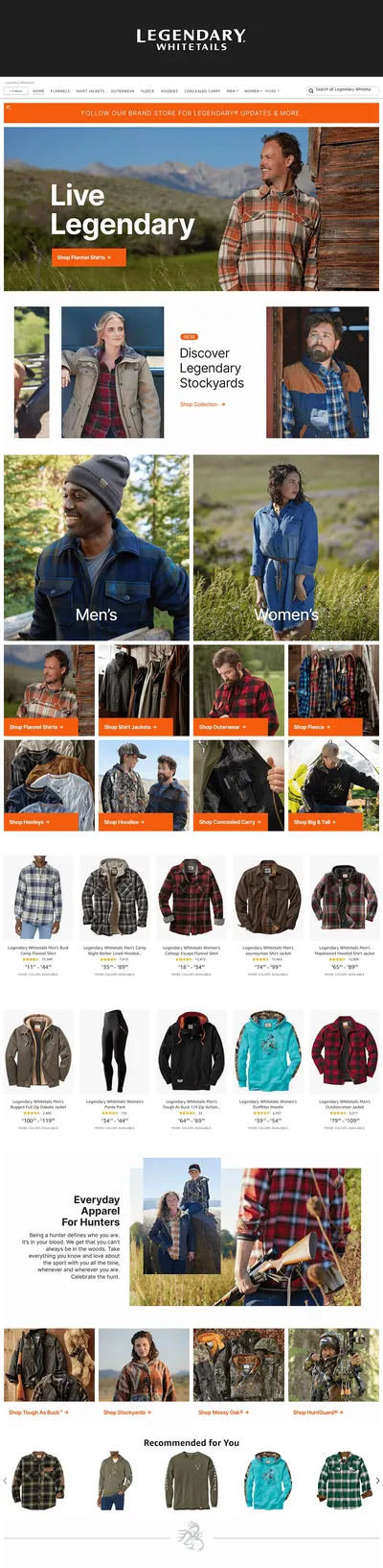 Brand Store for Amazon.com  Legendary Whitetails