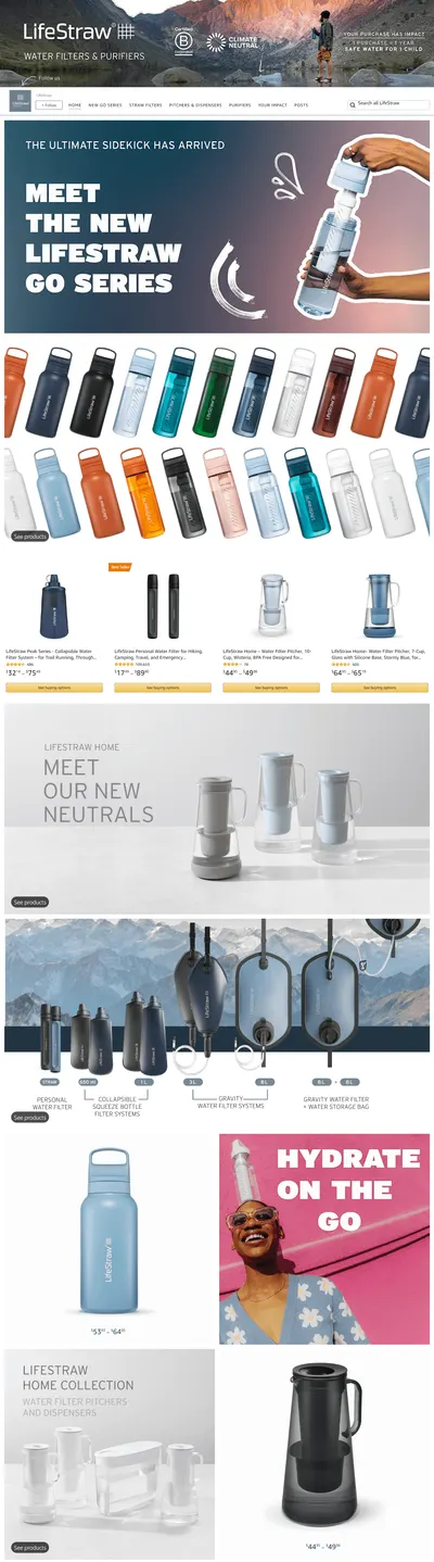 Brand Store for Amazon.com  LifeStraw