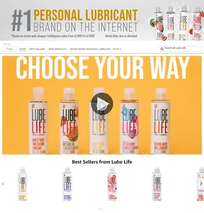Brand Store for Amazon.com  Lube Life