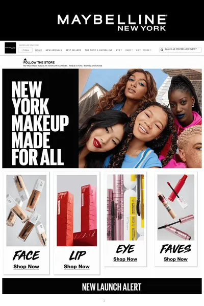 Brand Store for Amazon.com  MAYBELLINE NEW YORK
