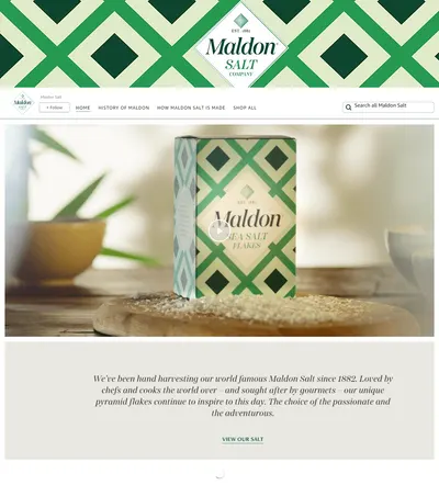 Brand Store for Amazon.com  Maldon Salt