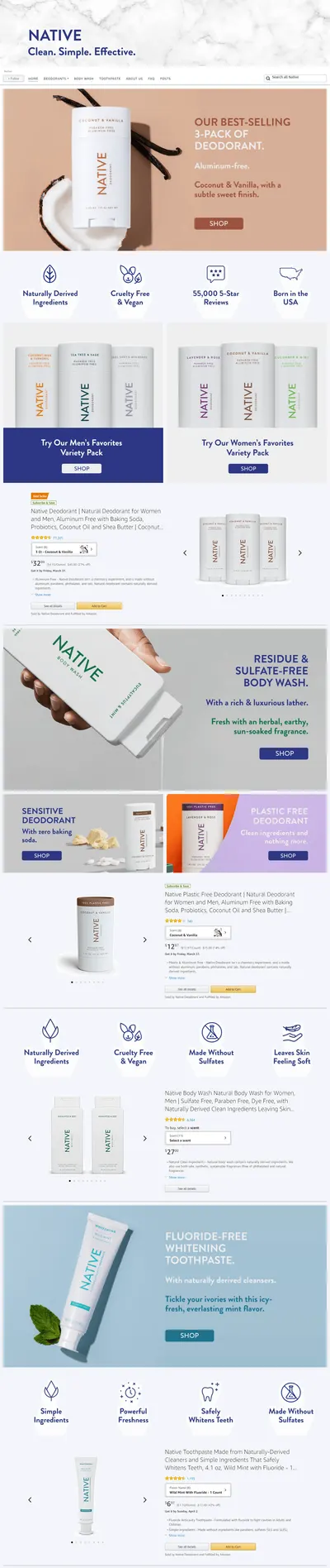 Brand Store for Amazon.com  Native