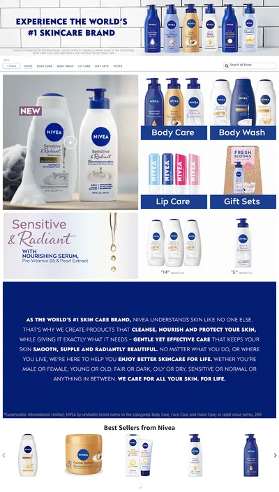 Brand Store for Amazon.com  Nivea