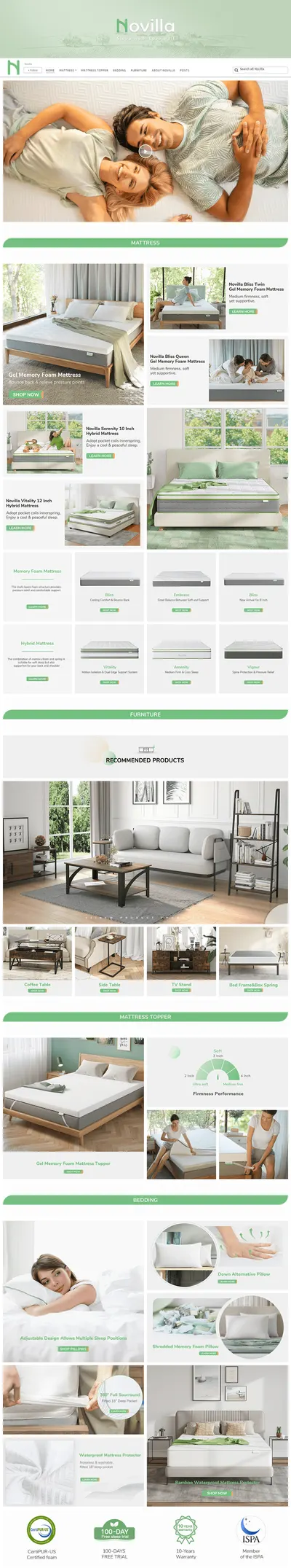 Brand Store for Amazon.com  Novilla