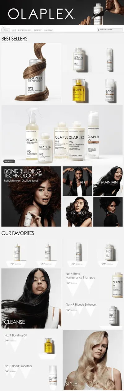 Brand Store for Amazon.com  Olaplex