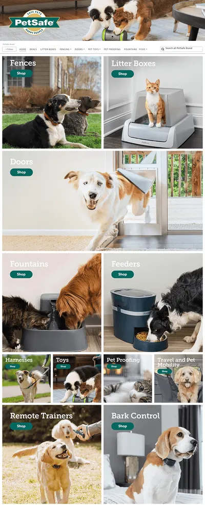 Brand Store for Amazon.com  PetSafe Brand