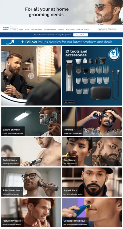 Brand Store for Amazon.com  Philips Norelco