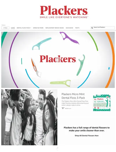 Brand Store for Amazon.com  Plackers