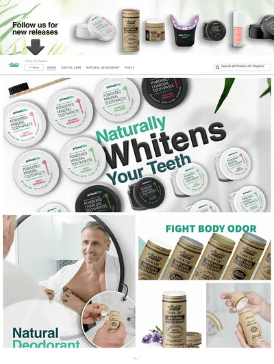 Brand Store for Amazon.com  Primal Life Organics
