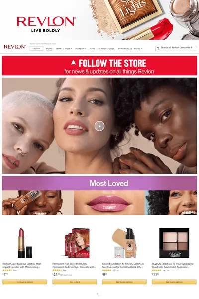 Brand Store for Amazon.com  Revlon Consumer Products Corp.