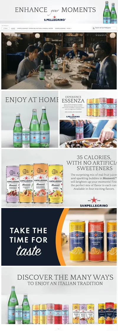 Brand Store for Amazon.com  San Pellegrino
