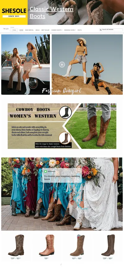 Brand Store for Amazon.com  SheSole