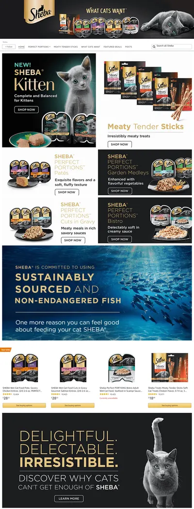 Brand Store for Amazon.com  Sheba