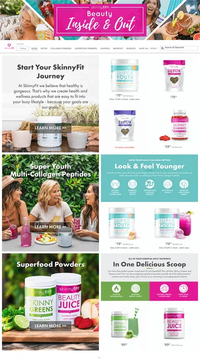 Brand Store for Amazon.com  SkinnyFit