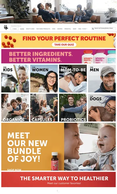 Brand Store for Amazon.com  SmartyPants Vitamins