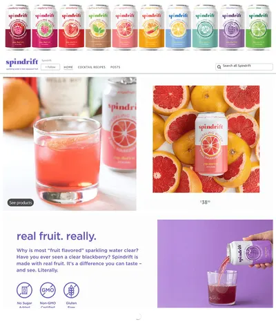 Brand Store for Amazon.com  Spindrift