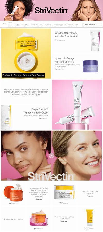 Brand Store for Amazon.com  StriVectin